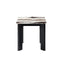 Strata - Faux Marble 3 Piece Occasional Set (1 Coffee & 2 End Tables) - Black / White