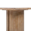 Sonoma - Square Pedestal Side Table - Antique Brown