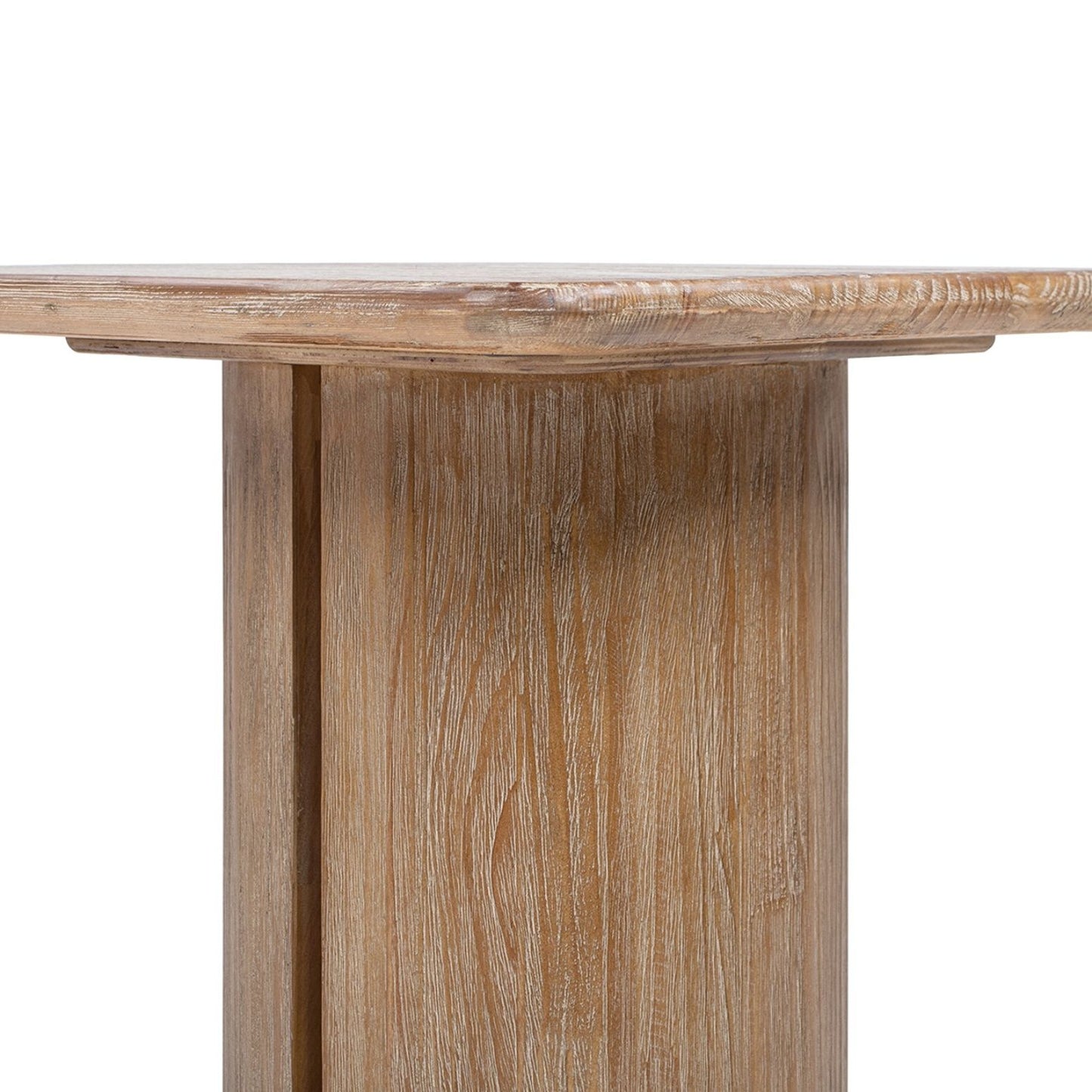 Sonoma - Square Pedestal Side Table - Antique Brown