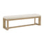 Backless Upholstered Dining Bench