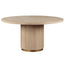 Caspian - Wide Dining Table - Oak Finish