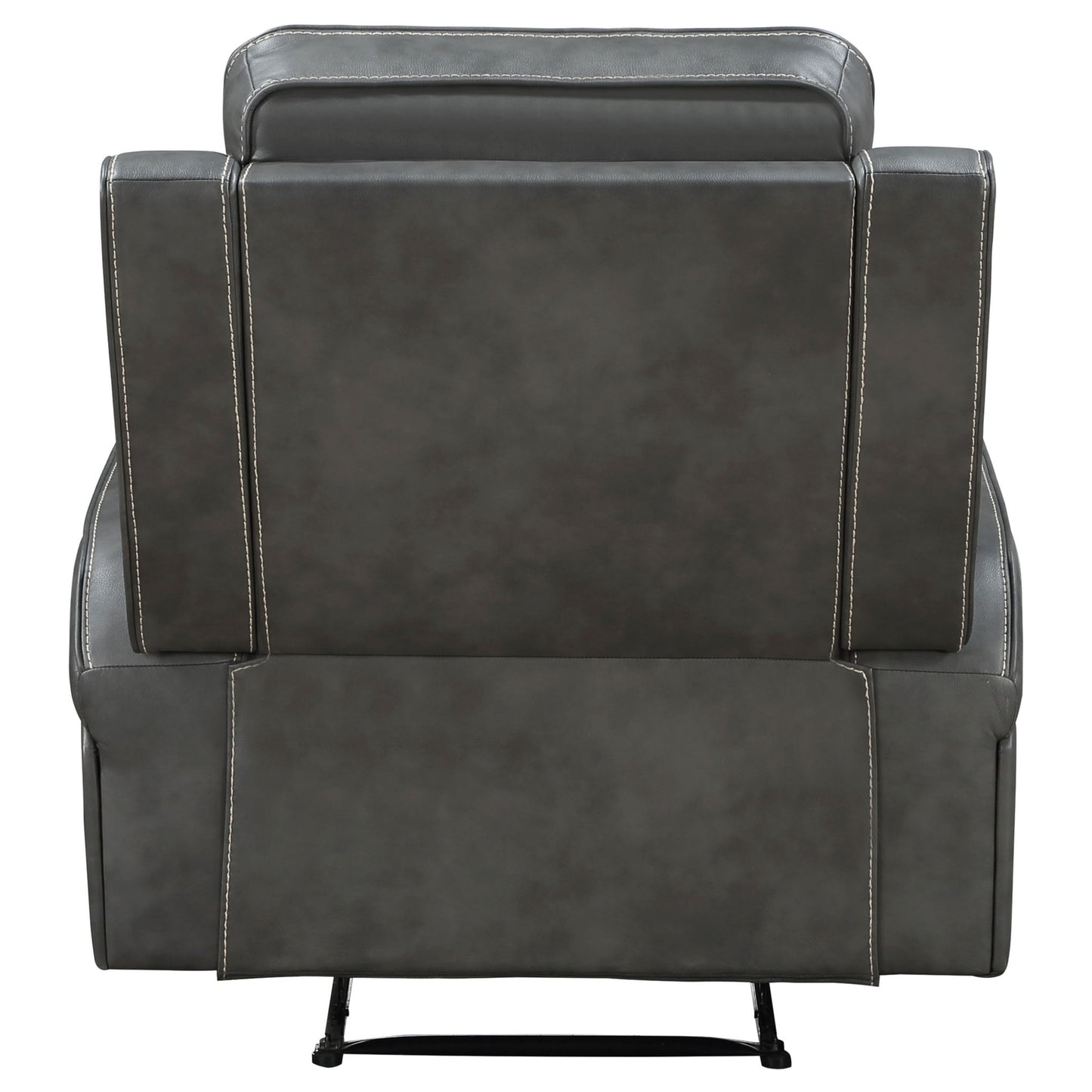Forrest - Recliner Chair With Tufted Upholstery - Gray