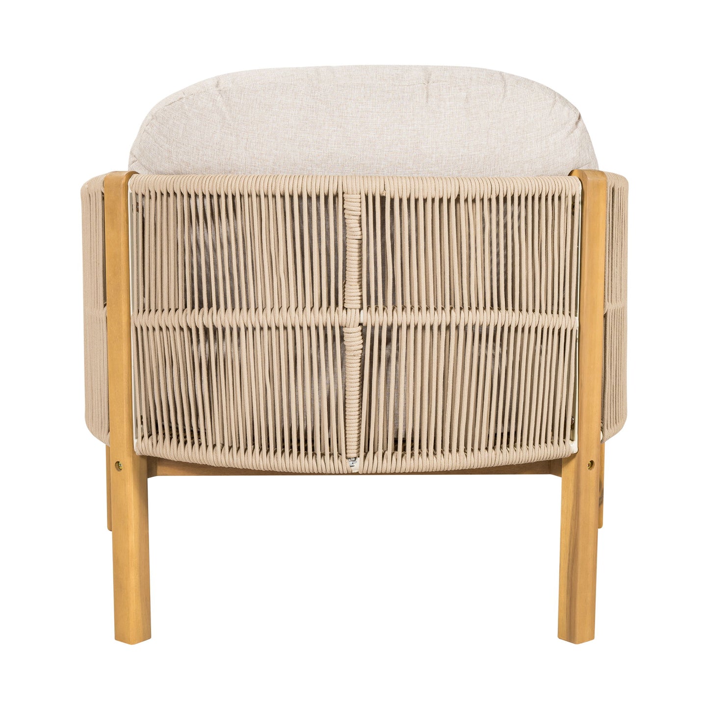 Grotta - Outdoor Wood Club Chair (Set of 2)
