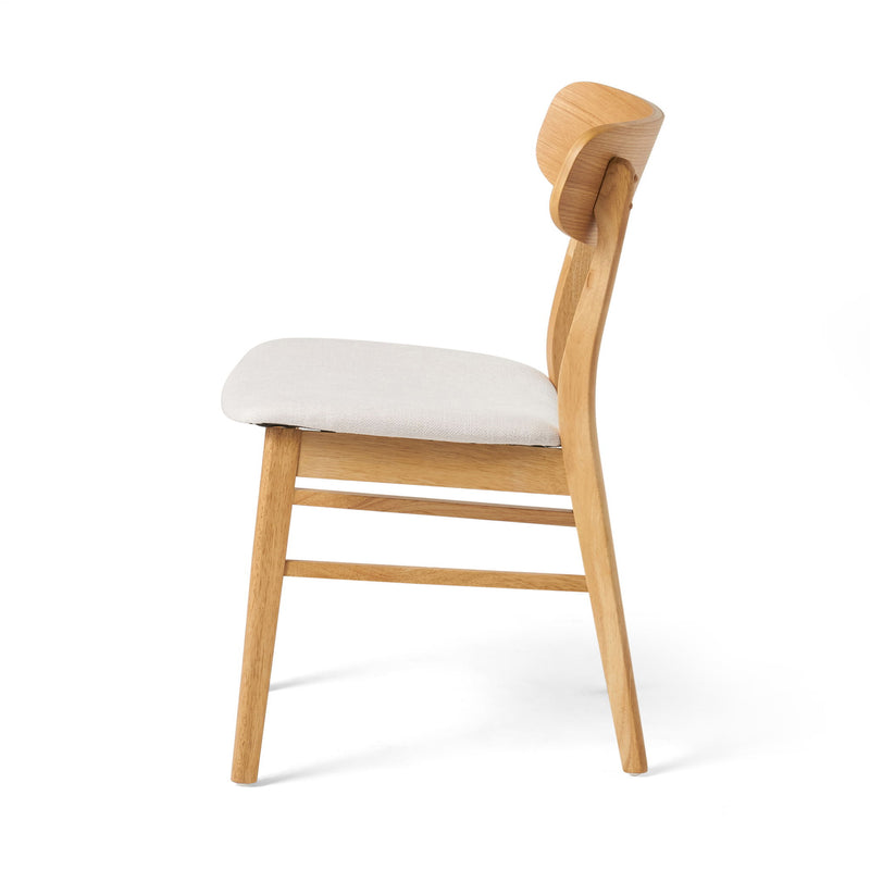 Dining Chairs With Cushioned Seat (Set of 2)