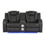 Benz - LED & Power Recliner With Adjustable Headrests And Ambient LED Lighting