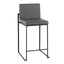 Fuji - Contemporary Modern Elegance, High Back Counter Stool