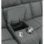 Divine - 5 Piece Power Reclining Home Theater Seating Set With Memory Foam Cushions And Storage Consoles