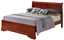 Sleigh Bed With Low Footboard