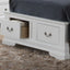 Upholstered Panel Sleigh Bed Design