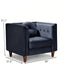 Chesterfield Accent Tufted Square Arm Side Chair