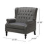 Dunham - Contemporary Fabric Tufted Oversized Pushback Recliner