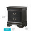 Louis Phillipe - Nightstand - Wood