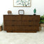 Lola - Dresser With 6 Drawers - Dark Brown