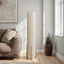 Lighting, Floor Lamp, Wood Look, Contemporary - Brown