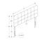 Full Size Headboard Only Upholstered Leather Look - White