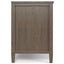 Ela - TV Media Stand - Smoky Brown