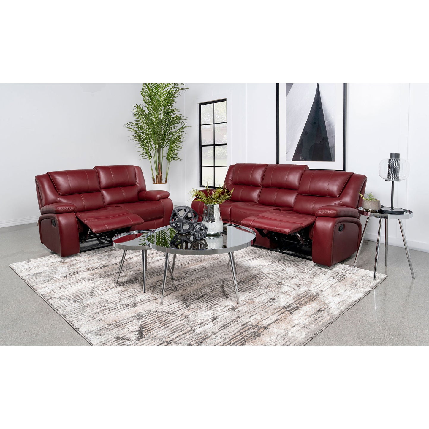 Elodie - Reclining Sofa Set With Manual Recline