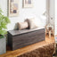 Dean - Storage Bench With Extra Storage - Rustic Gray