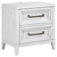 Avril - 2 Drawer Nightstand - White