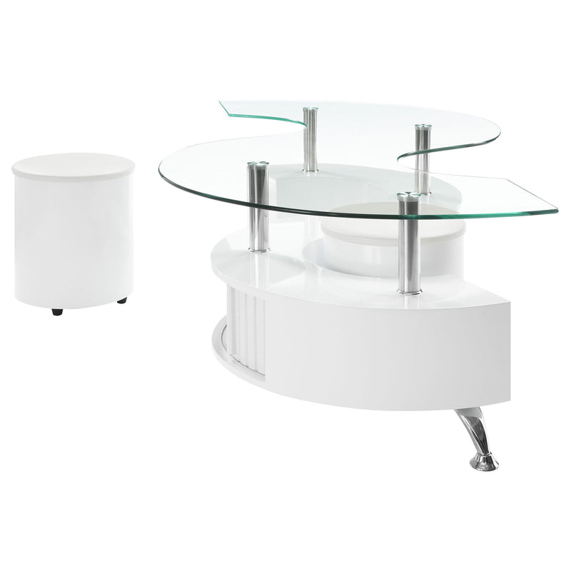 Marley - 3 Piece Coffee Table And Stools Set