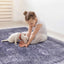 Maval - 2'6'' X 10' Washable Runner Rug - Anthracite