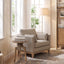 Carmel - Round Side Table - Antique Brown