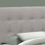 Queen Size, Bed Headboard Only, Upholstered, Durable Construction - Gray