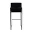 Fuji - Contemporary High Back Barstool Elegant Design