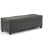 Avalon - Contemporary Storage Ottoman Bench
