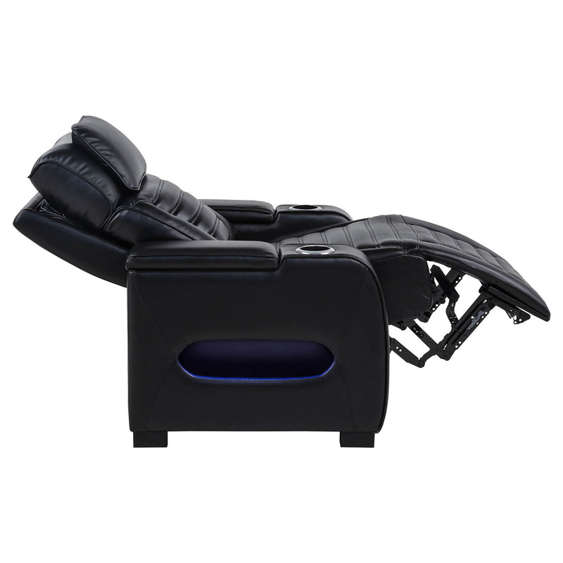 Isadora - Power Recliner With Dual Power Adjustments - Black