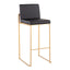 Fuji - Contemporary Design High Back Barstool
