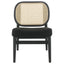Quinne - Accent Chair With Padded Seat - Black