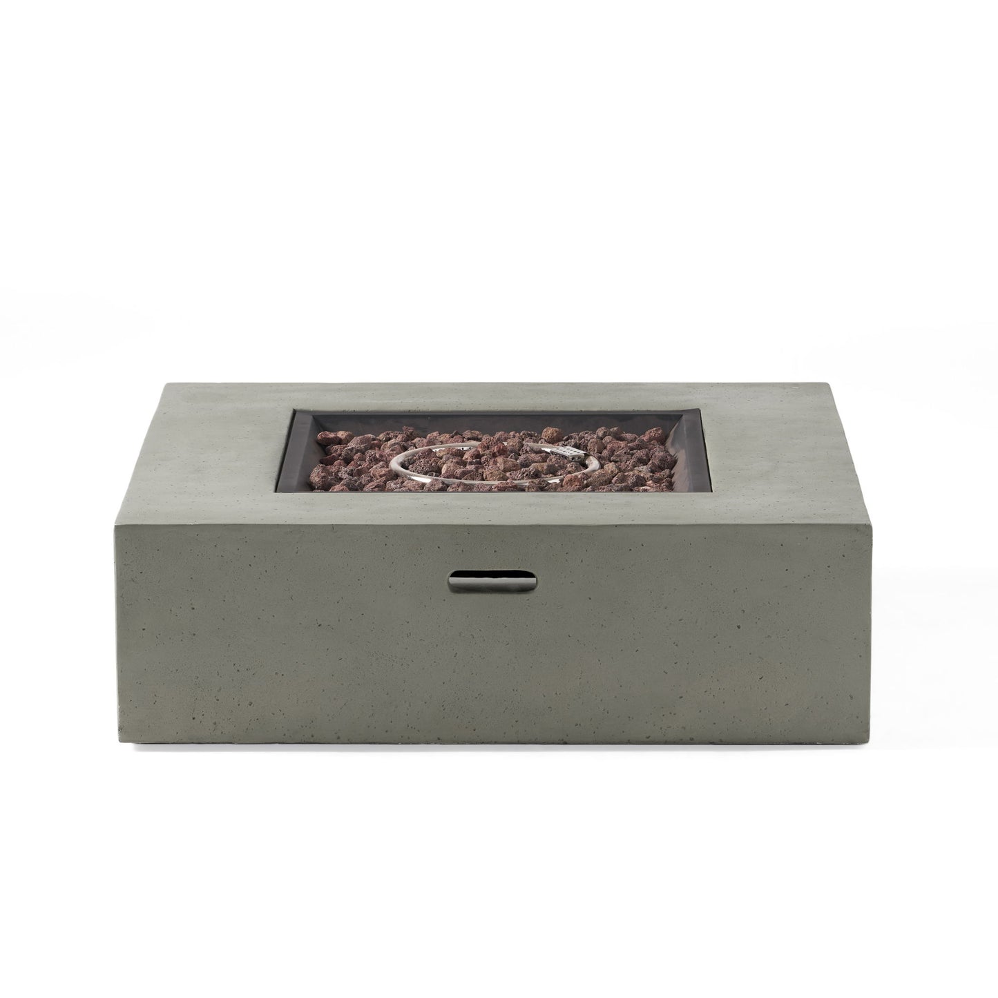 Modern 50, 000 Btu Square Fire Table With Propane Tank
