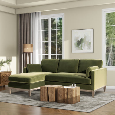 Knox - Modern Farmhouse Reversible Chaise Sectional Sofa