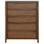 Verona - 5 Drawer Chest With - Walnut