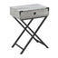 Accent Side Table, Storage Drawer, Stylish Design Contemporary & Modern