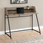 Computer Desk For Home Office Laptop, Storage Shelves, Contemporary & Modern
