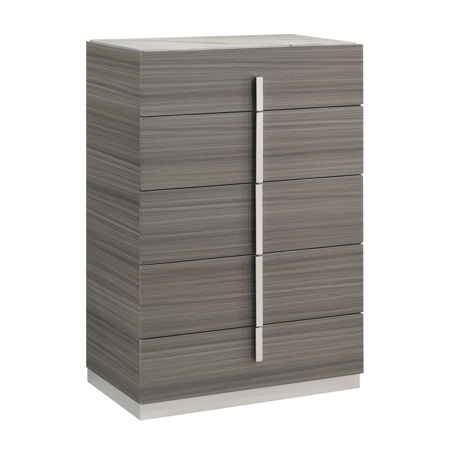 Altima - 5 Drawer Chest - Gray
