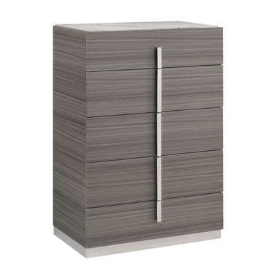 Altima - 5 Drawer Chest - Gray