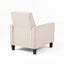 Upholstered Push Back Recliner Chair For Living Room