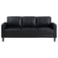 Ruth - 2 Piece Track Arm Sofa Set With Cushions - Black
