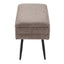 Neapolitan - Contemporary Storage Bench