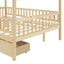 House Bed With 2 Drawers