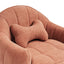 Louie - Dog Sofa Bed With Bone Pillow - Orange