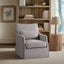 Traditional Design London Skirted Swivel Chair