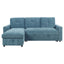 Greer - 2 Pieces LAF Sofa/Chaise - Green