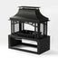 Fireplace, 50000 Btu Fire Pit, Wood Burning Chimney For Outside - Black