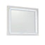 Skye - Marble Mirror - White
