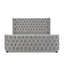 Brooklyn - Tufted Panel Bed Headboard And Footboard Set