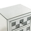 Noralie - Accent Table - Silver - Glass